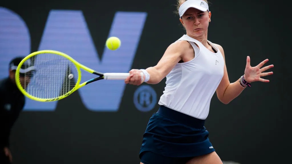 Barbora Krejčíková na Turnaji mistryň