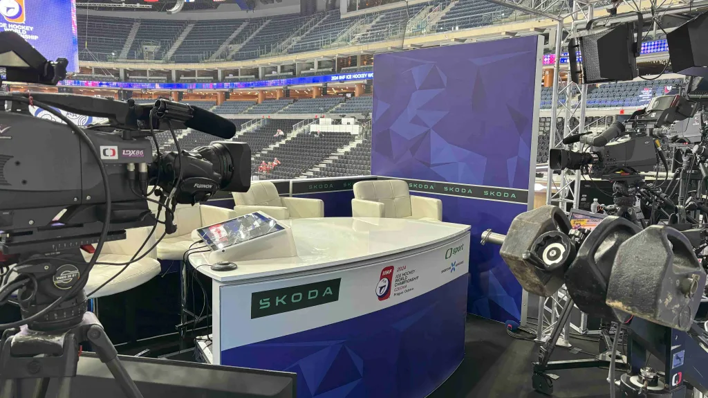 Studio ČT v O2 areně