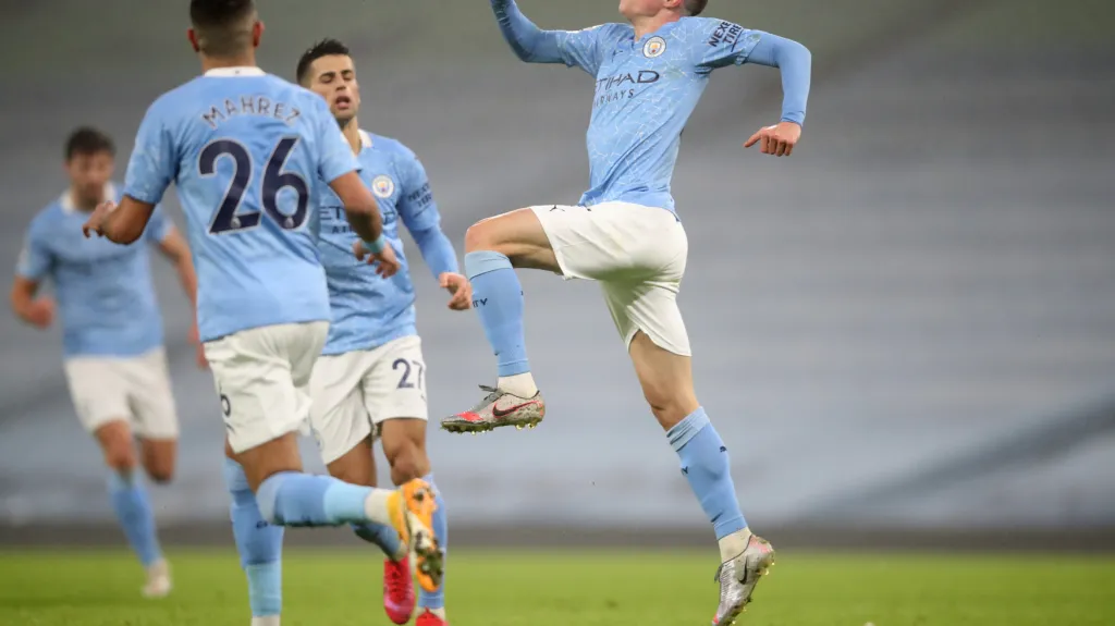 Radost hráčů Manchesteru City