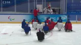 Čeští parahokejisté se chystají na vstup do turnaje