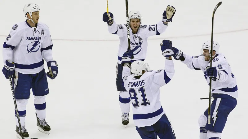 Radost hokejistů Tampy