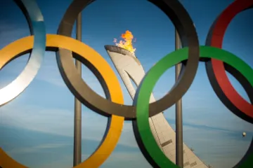 Olympijský oheň nad Soči