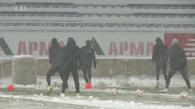 Jablonec se na Kyjev musí chystat na sněhu