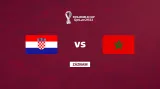 Záznam utkání Chorvatsko - Maroko