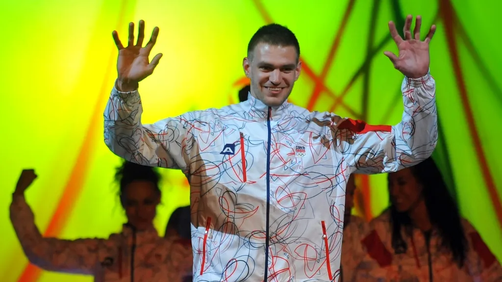 Ondřej Synek představuje kolekci olympijského oblečení