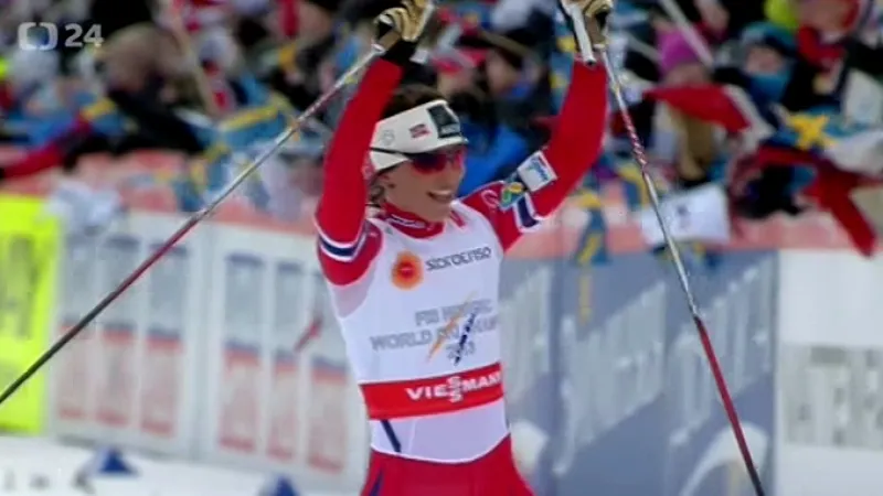 Sestřih štafet žen na MS ve Falunu