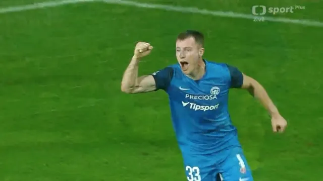 Gól v utkání Zlín – Liberec: 1:1 – Pourzitidis (83. min.)