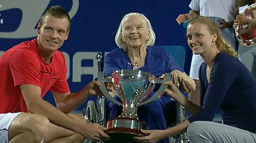 Berdych s Kvitovou s Hopmanovým pohárem