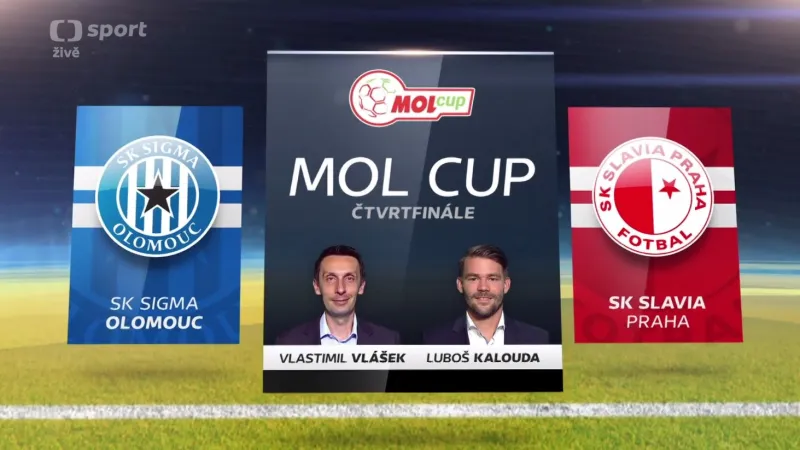 Sestřih a ohlasy čtvrtfinále poháru Sigma Olomouc - Slavia Praha