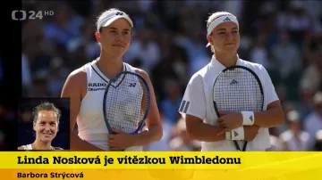 Barbora Strýcová hodnotila české finále na Wimbledonu