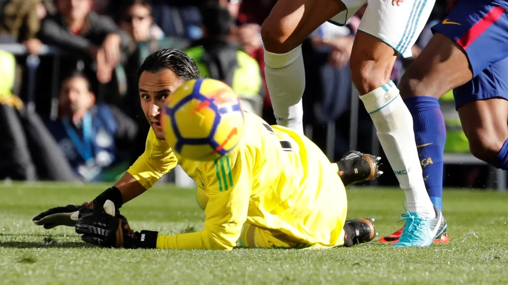 KLealor Navas v brance Realu na tohle už nestačil