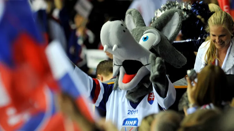 Maskot MS 2011 vlk Goooly