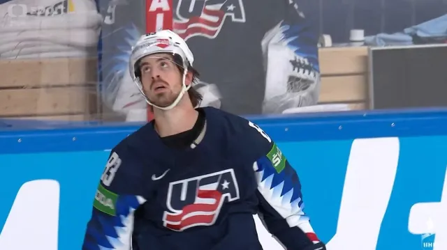 Gól v utkání USA – Slovensko: Garland – 6:1 (59. min.)