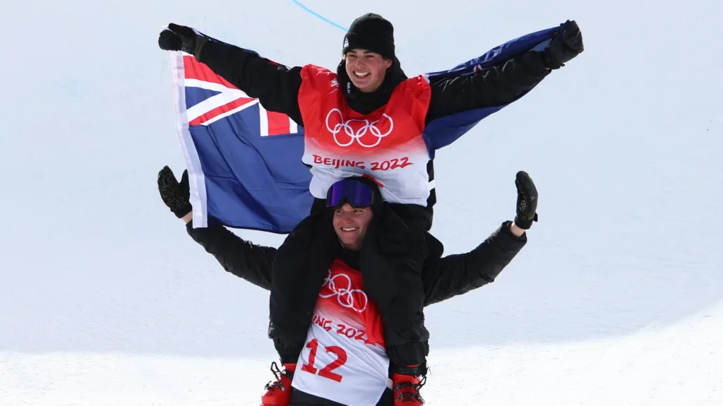 Nový olympijský šampion na U-rampě Nico Porteous