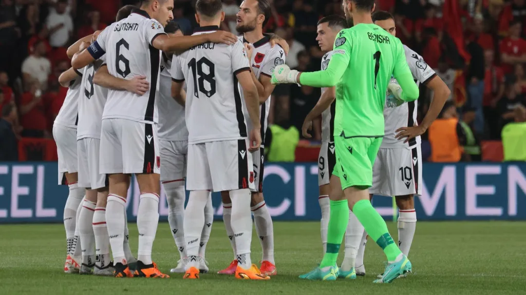 Fotbalisté Albánie