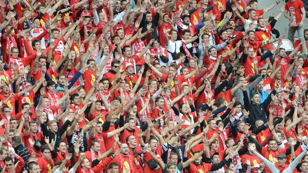 Fanoušci SK Slavia Praha