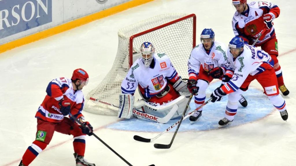 Utkání Rusko - Česko