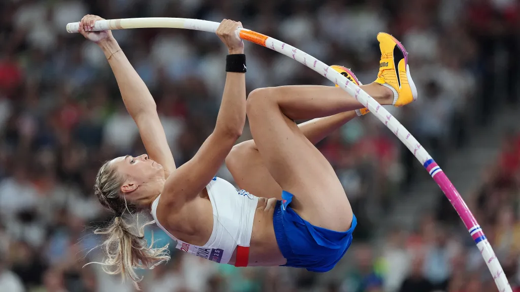 Amálie Švábíková ve finále MS v Tokiu