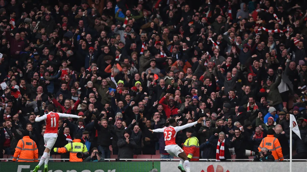 Radost Mesuta Özila a Dannyho Welbecka