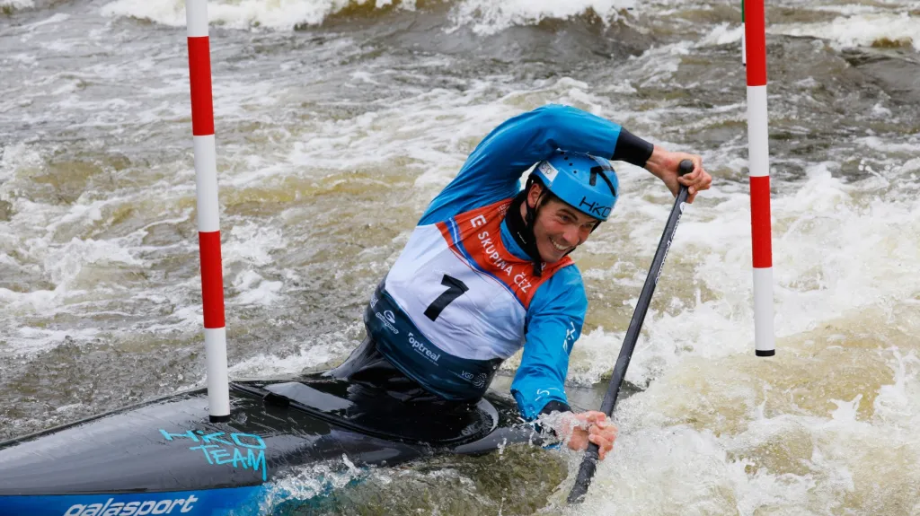 Český kanoista Lukáš Rohan