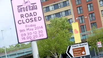 Oznámení před startem Giro d'Italia v Belfastu