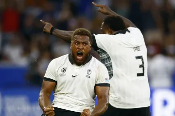 Radost ragbistů Fidži