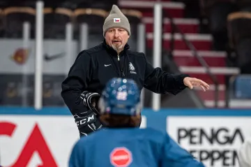 Trenér reprezentační dvacítky Patrik Augusta