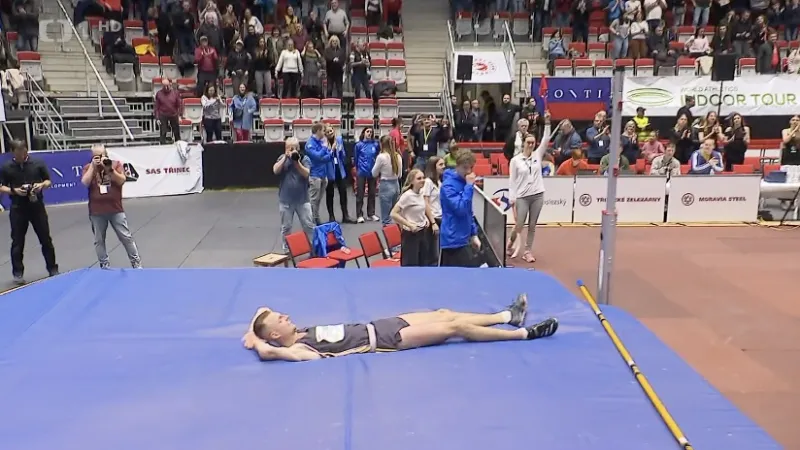 Výškař Štefela vyhrál Beskydskou laťku