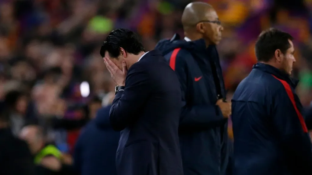 Unai Emery po historické porážce od Barcelony
