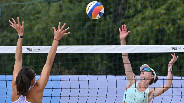 Zlatým doublem pro české barvy skončil turnaj Brno Beach Pro