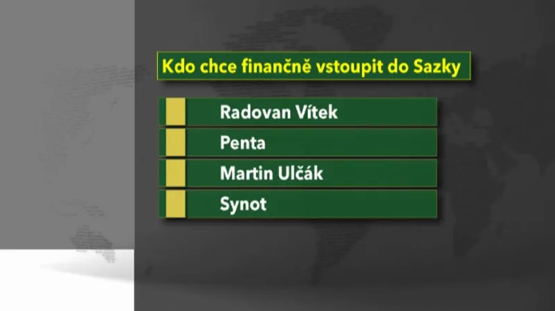 Kdo chce vstoupit do Sazky?