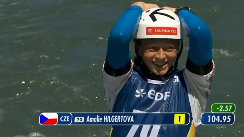 Výsledek vůbec nechápu, uvedla zlatá Hilgertová