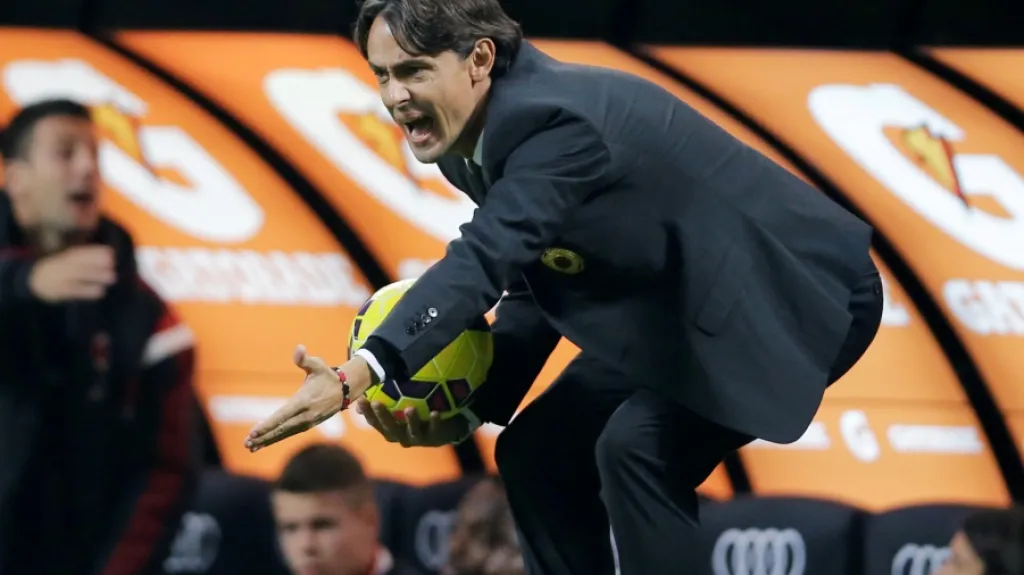 Kouč AC Milán Filippo Inzaghi