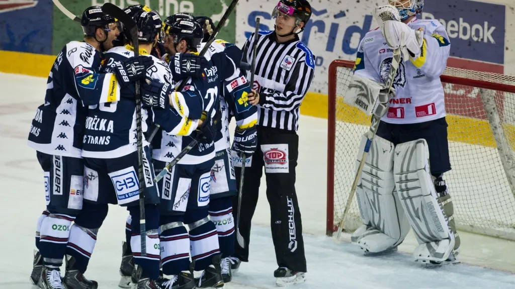 Radost hráčů Vítkovic