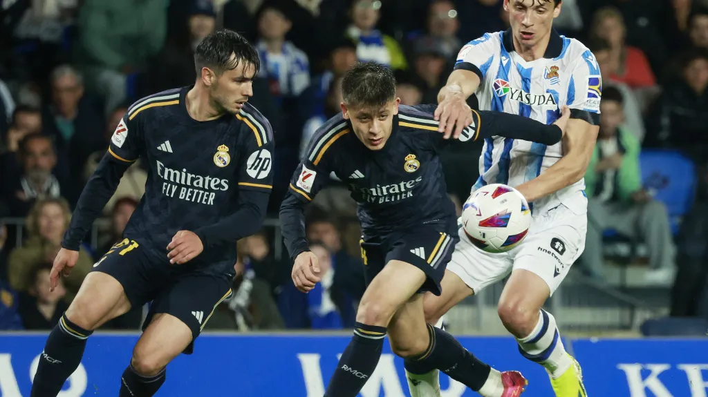 Utkání Realu Sociedad s Realem Madrid