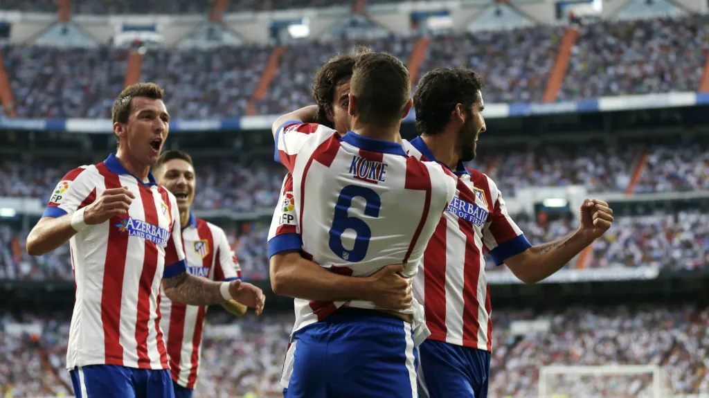 Radost hráčů Atlétika