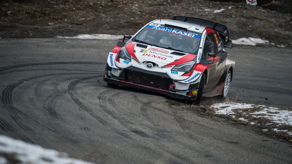 Evans v páteční etapě Rally Monte Carlo