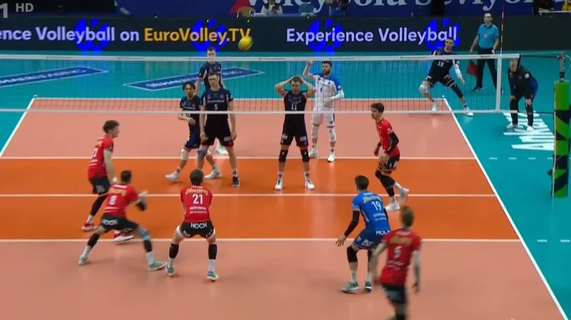 Volejbalisté Budějovic podehli v LM Ankaře