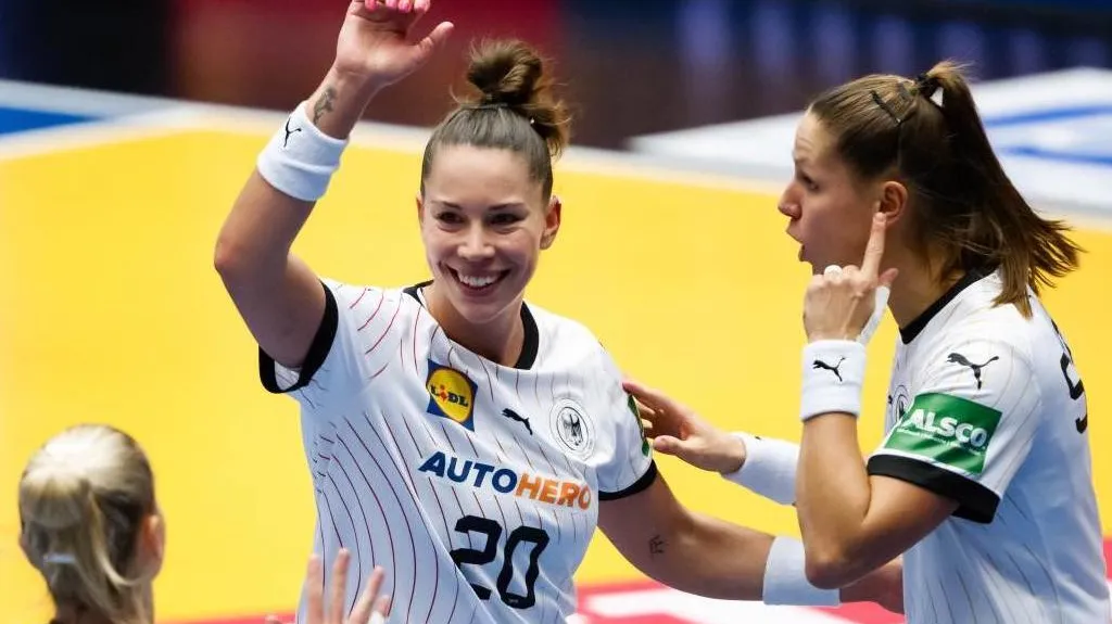 Radost německých házenkářek z postupu do čtvrtfinále MS