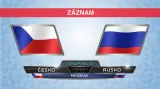 Záznam utkání Česko - Rusko