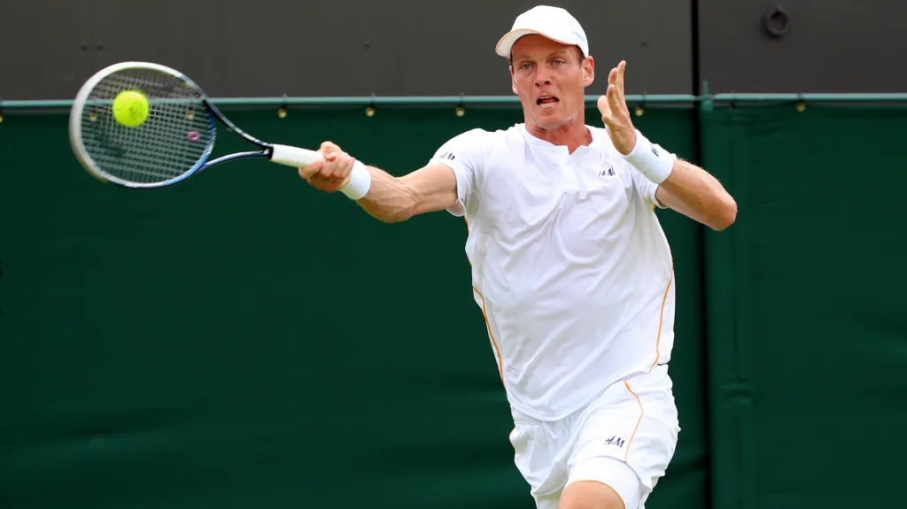 Tomáš Berdych ve Wimbledonu