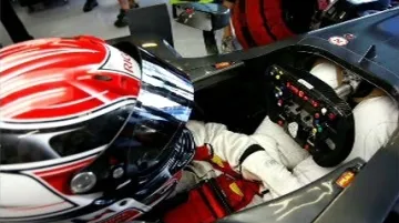 Josef Král v kokpitu F1