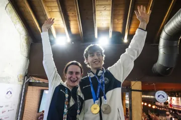 Martina Sáblíková a Metoděj Jílek