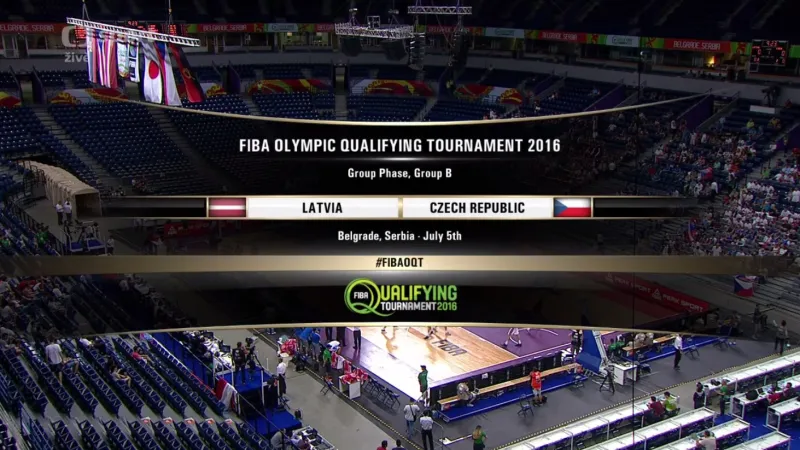 Sestřih utkání kvalifikace OH Lotyšsko - Česko