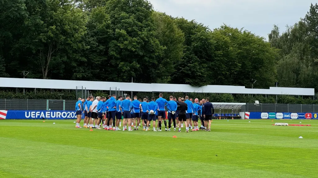 Češi se připravují na duel s Gruzií