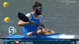 Semifinále kajakářů na 1 km s Josefem Dostálem