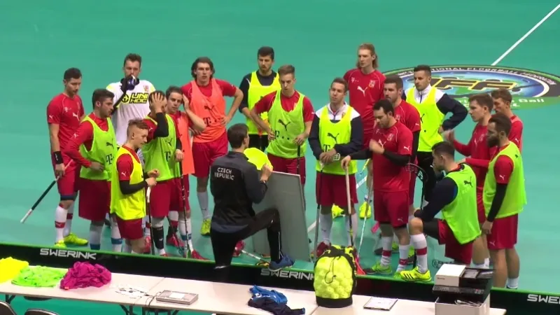 Florbalisté mají za sebou první trénink v Rize