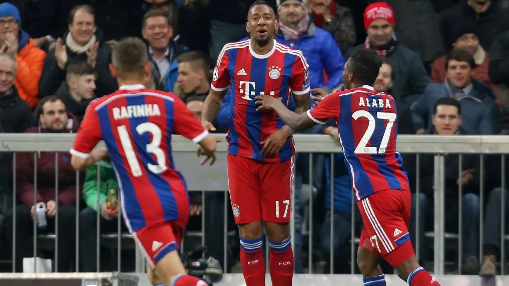 Radost hráčů Bayernu