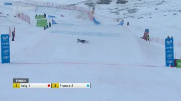 Češky skončily v týmovém snowboardcrossu páté