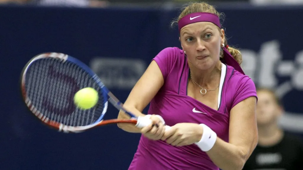 Petra Kvitová na turnaji v Linci